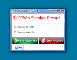 PCWin Speaker Record